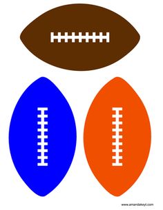 Printable Footballs | Free download on ClipArtMag