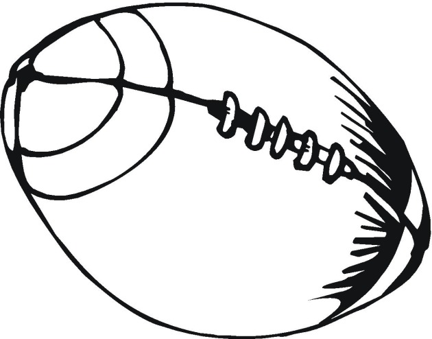 630x494 Football Coloring Pages