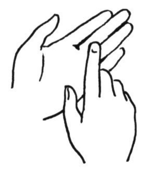 550x586 Coloring Pages Of A Hand