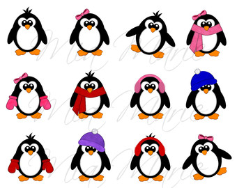 340x270 Free Printable Penguin Clip Art