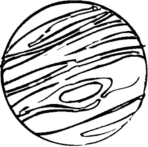 480x475 Jupiter Coloring Page Free Printable Coloring Pages