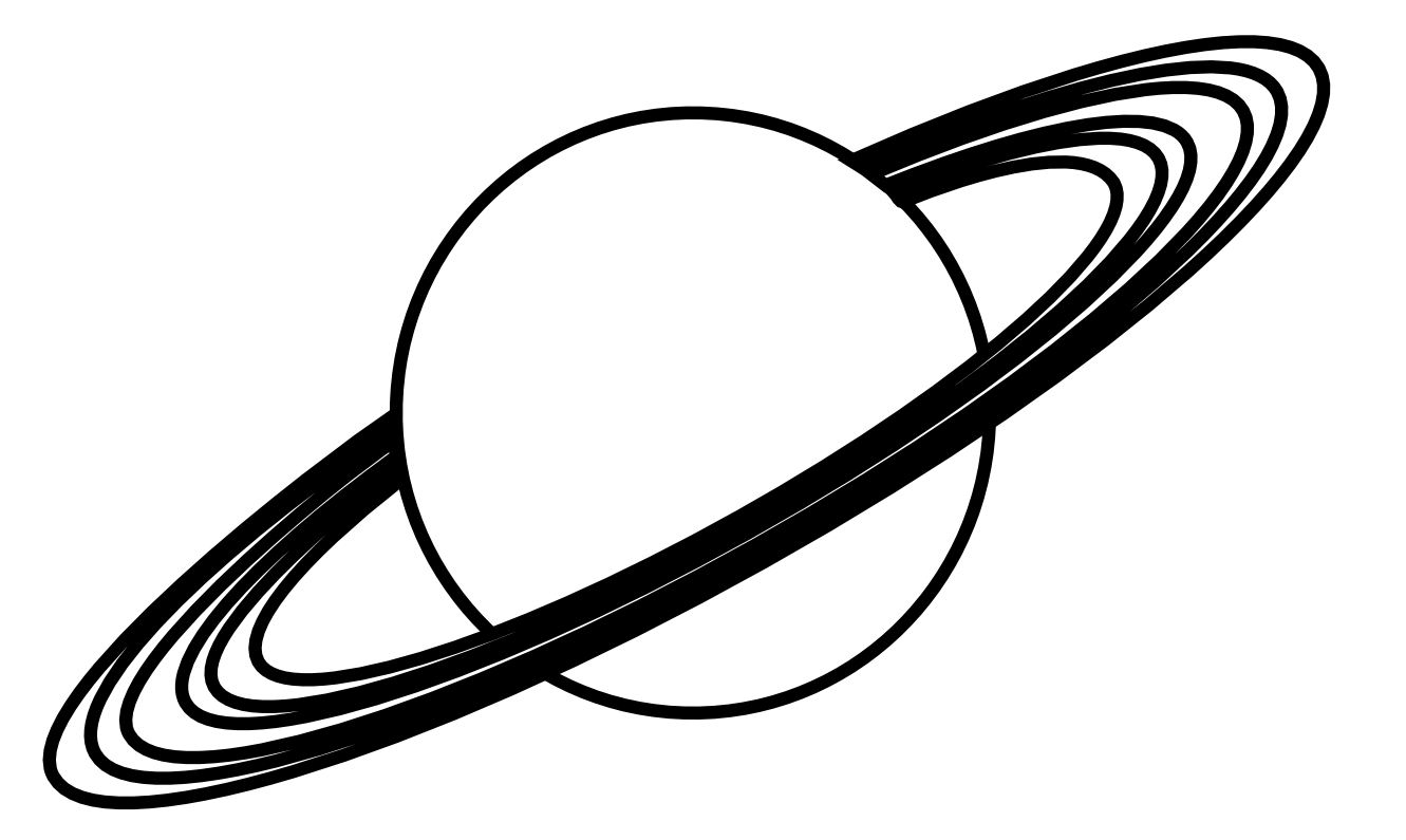 1331x795 Space Clipart Saturn Planet
