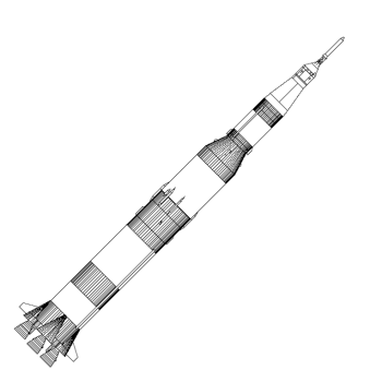 350x350 Saturn V Rocket