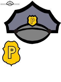 236x314 Police Badge Pattern. Use The Printable Outline For Crafts