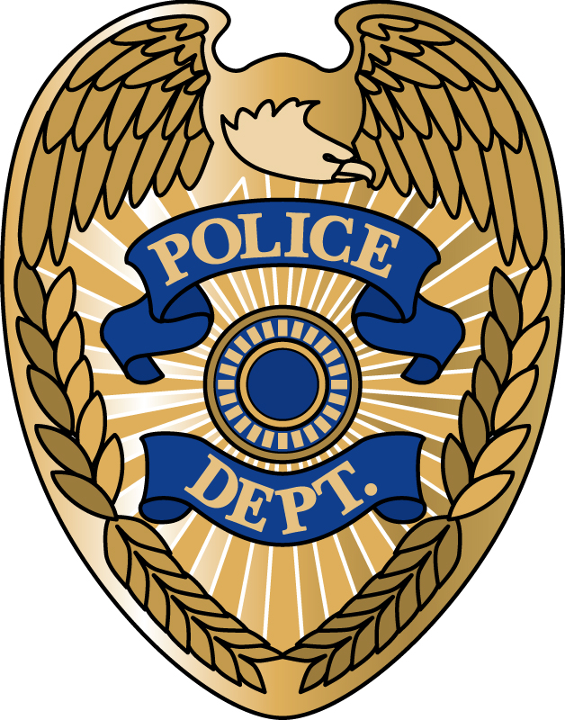 628x800 Vector Clipart Police Badge