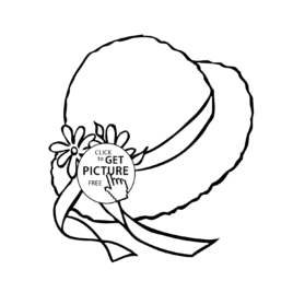 268x268 Free Coloring Pages Hats Kids Drawing And Coloring Pages