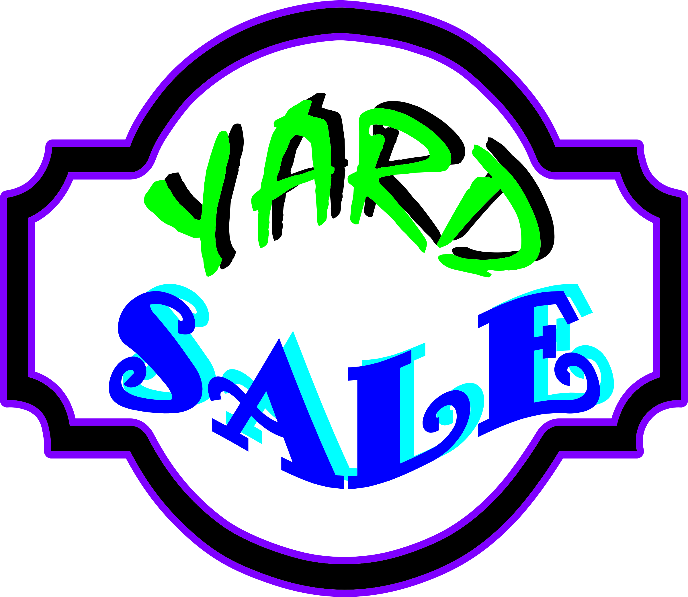 Editable Printable Yard Sale Signs