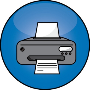 300x300 Printer Clipart Image