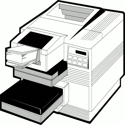 400x399 Free Printers Clipart Free Clipart Images Graphics Animated