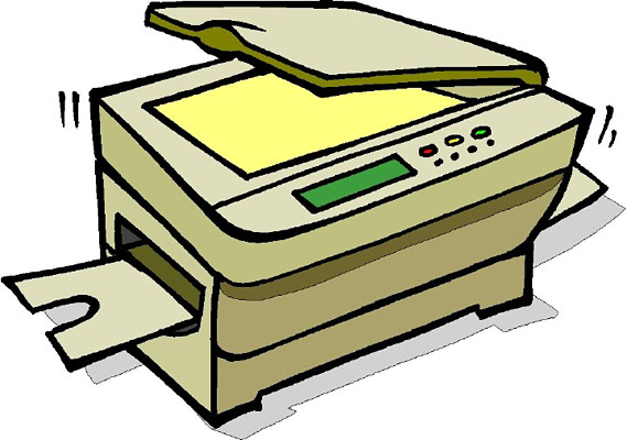 569x400 Printer Clipart