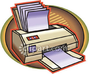 300x250 Printing Paper Clip Art Cliparts