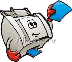 300x259 Printer With Paper