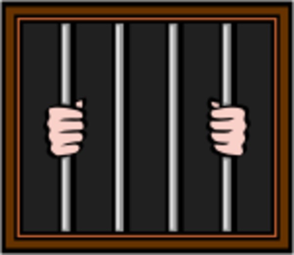 600x520 Jail Bars Clip Art