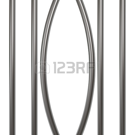 450x450 Broken Prison Bars Isolated On White Royalty Free Cliparts