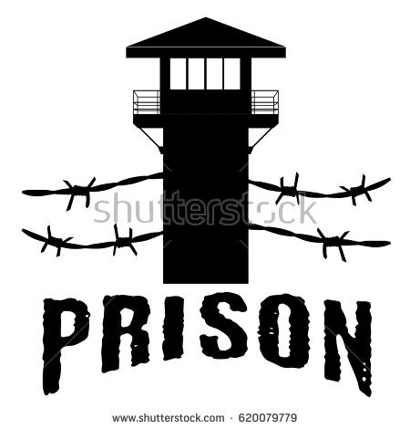 450x470 Prison Clipart Vector