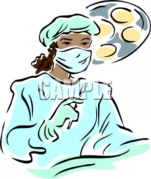 295x350 Picture Of Nurse Or Doctor Wearing Scrubsnd Mask In