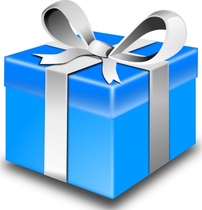 410x425 Gift Clipart Prize Box