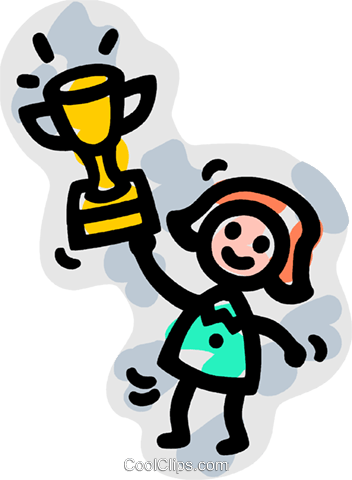 352x480 Trophies, Awards Winning Prize Royalty Free Vector Clip Art