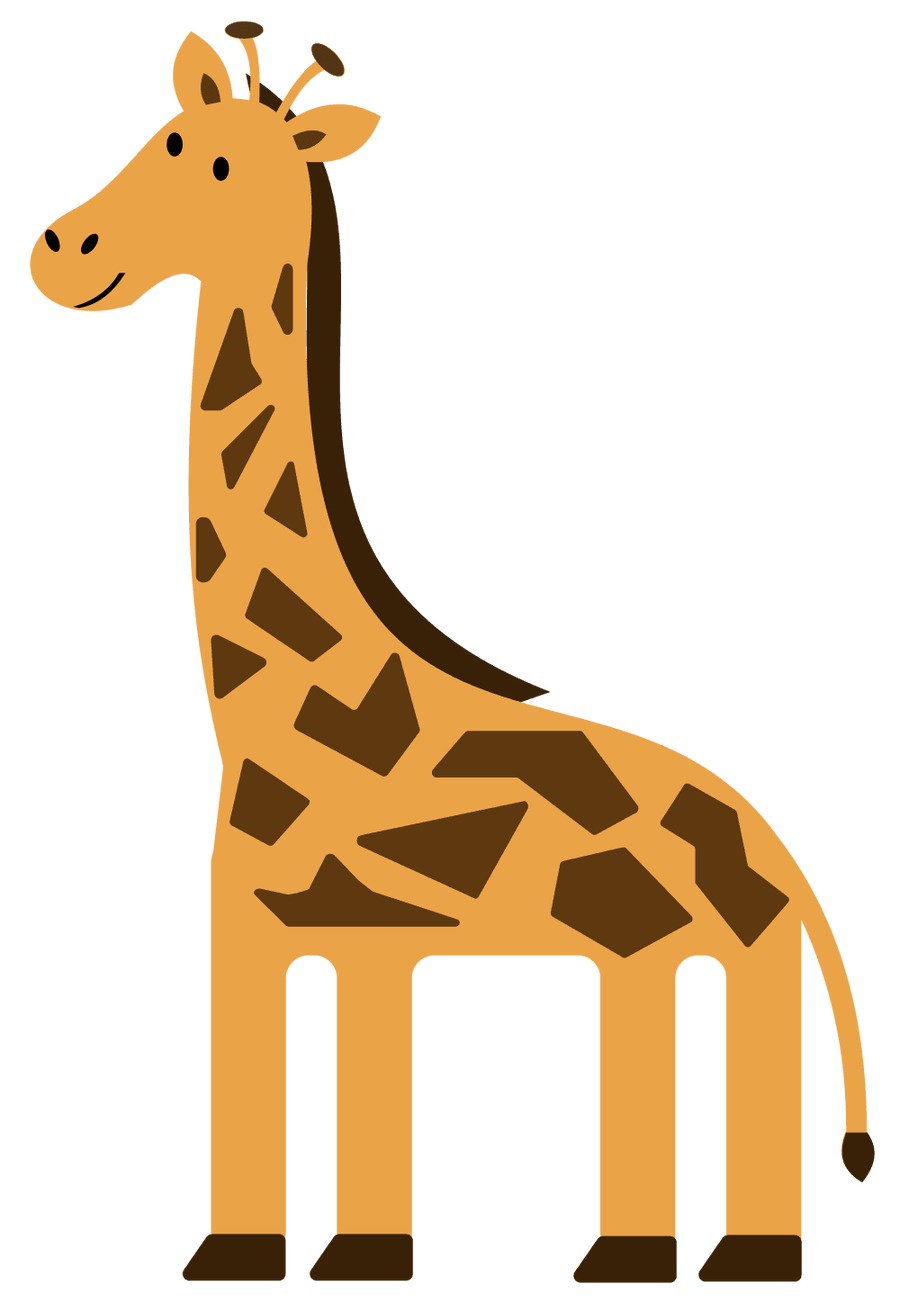 900x1303 Top 91 Giraffe Clipart