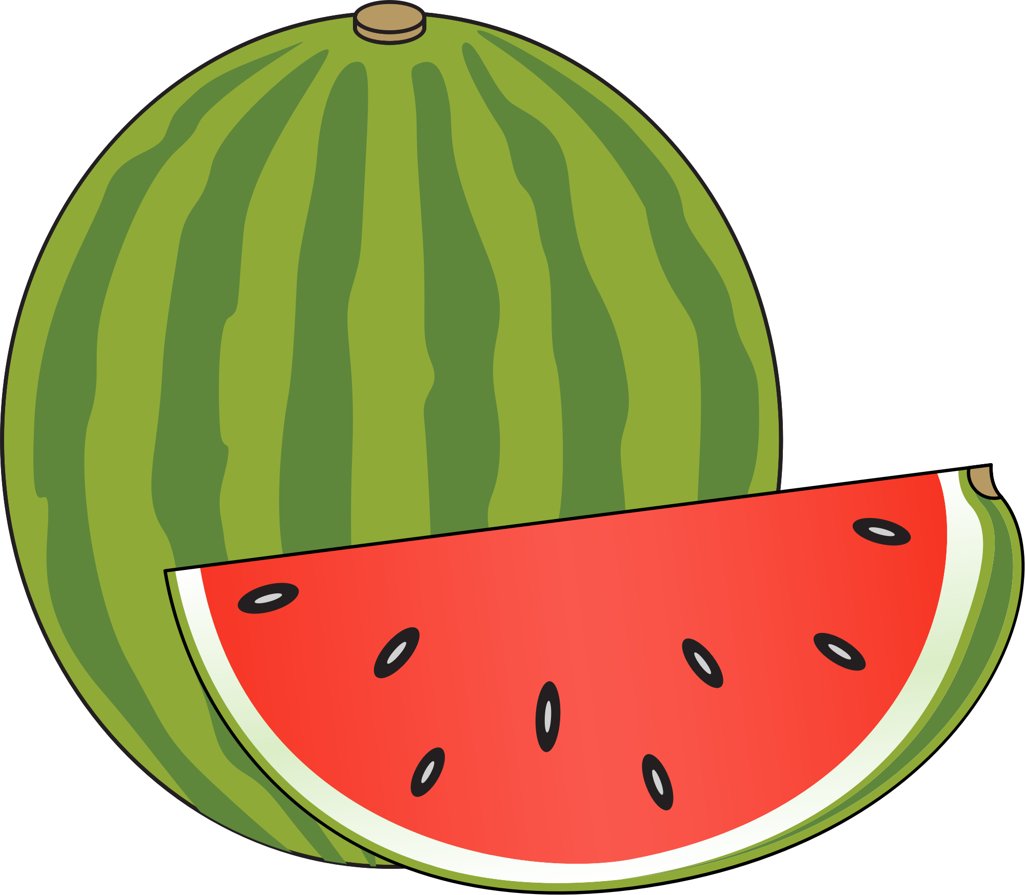 1998x1745 Watermelon Clipart Transparent Background