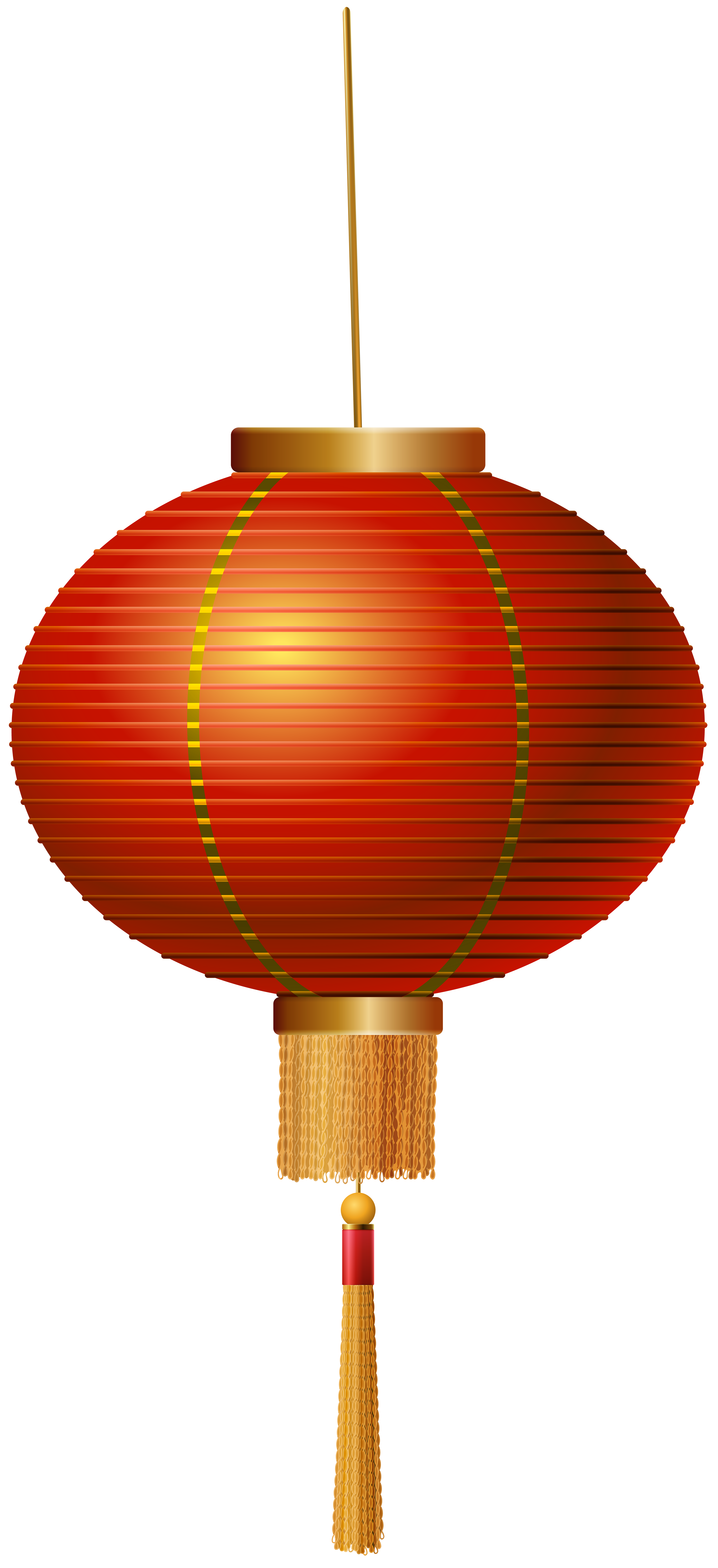 3668x8000 Red Chinese Lantern Png Clip Art