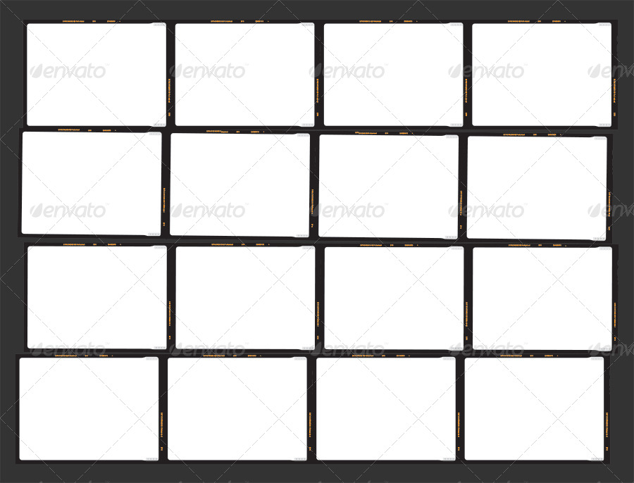 900x686 Six Professional Camera Film Borders By Eddievick Graphicriver