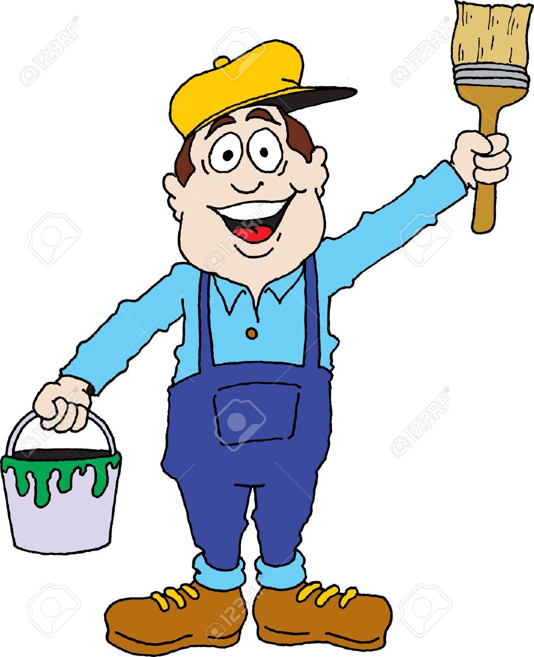 1057x1300 Paint Clipart Professional Painter