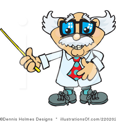 400x420 Science Clipart Professor