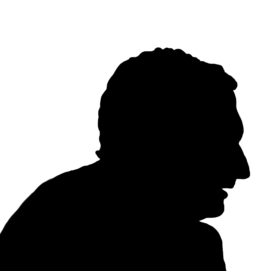 875x886 Face Silhouettes Of Men, Women And Children