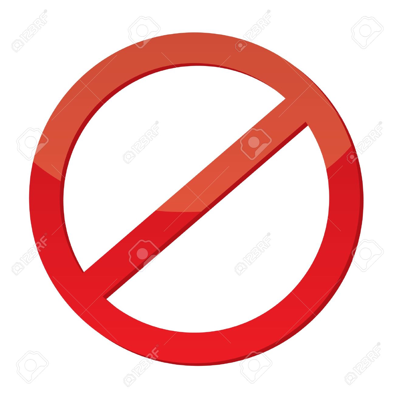 1300x1300 Prohibited Clipart