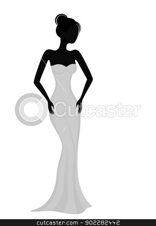 321x464 Dress Clipart Evening Dress