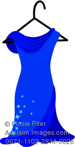 153x300 Formal Dress Clip Art Image