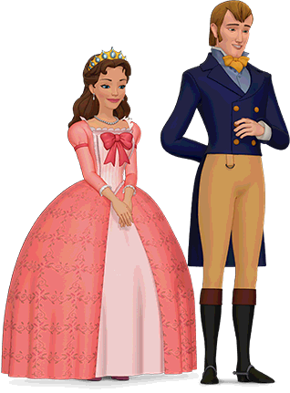 318x431 Princess Clipart King And Queen