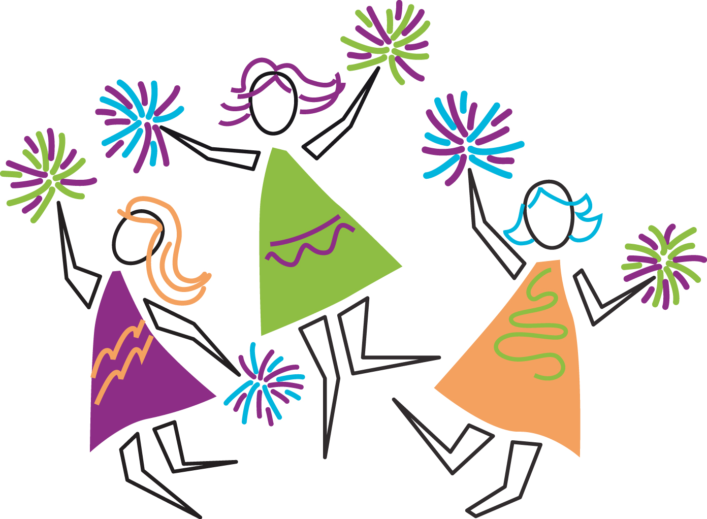 1392x1022 Girl Scout Promise Clipart