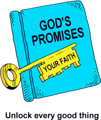 337x400 Image A Bible With The Word Gods Promises And A Key With The Word