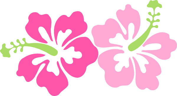 600x327 Pinky Hibiscus Clip Art