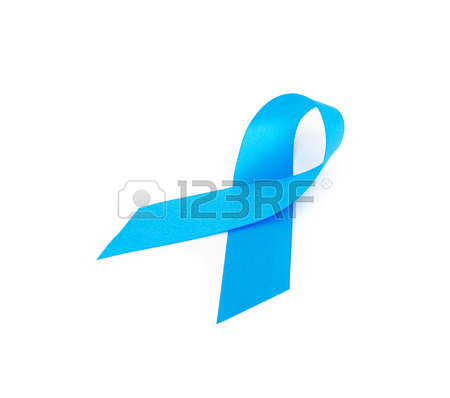 450x398 Prostate Cancer Awareness Month Banner Poster Template With Blue