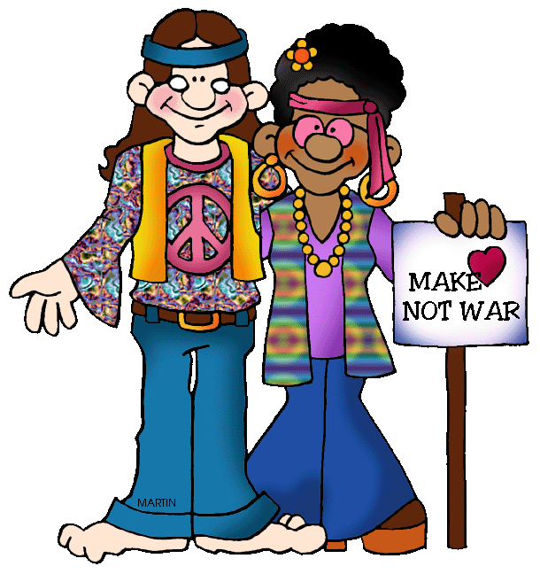 610x648 Free Hippie Clipart