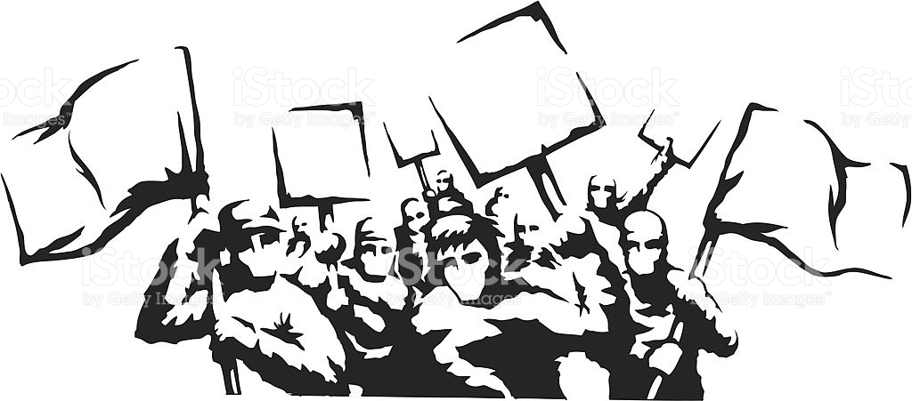 1024x451 Riot Clipart Protest