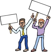 165x168 Protest Clipart Royalty Free Vector Cliprt Illustration