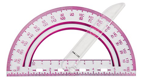 466x261 Fiskars Assorted Colors Swing Arm Protractor 12 95400j Amazon.co