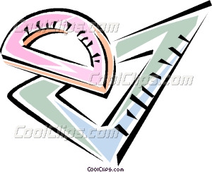 300x244 Protractor Vector Clip Art