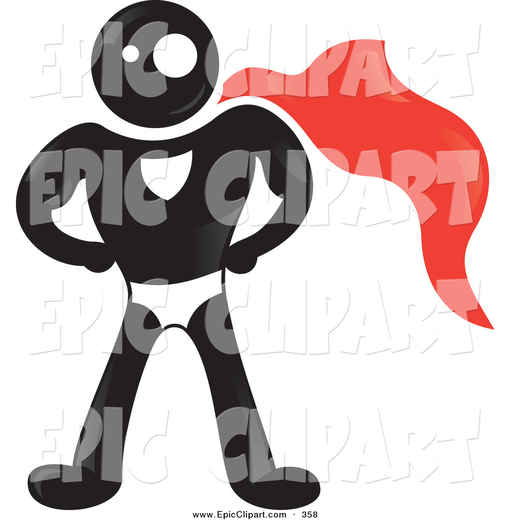 1024x1044 Vector Cliprt Of Proudnd Strong Blackman Character Wearing