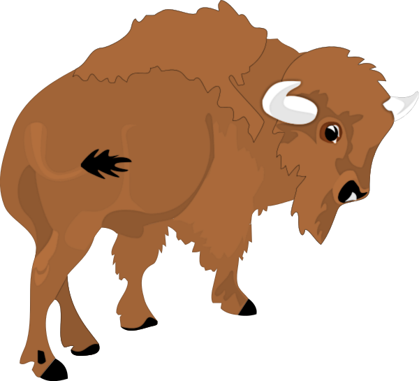 600x545 Free Buffalo Clipart 1 Page Of Public Domain Clip Art Image