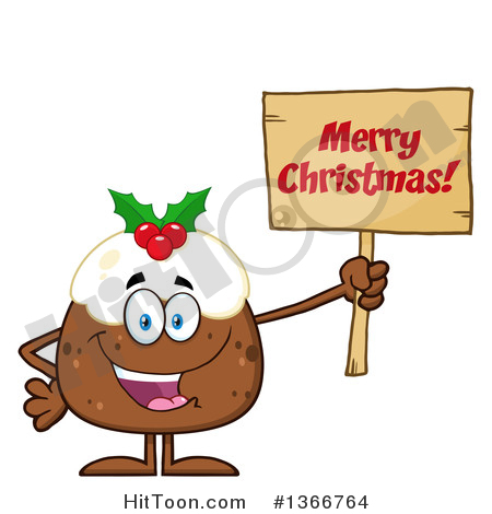 450x470 Christmas Pudding Clipart