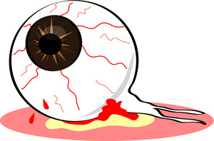 300x198 Eyeball Clipart Image