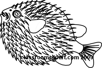 350x235 Puffer Fish Clip Art Clipart Panda