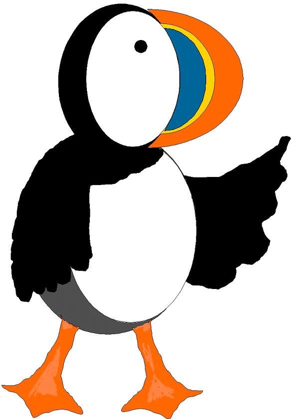 585x838 Top 94 Puffin Clipart