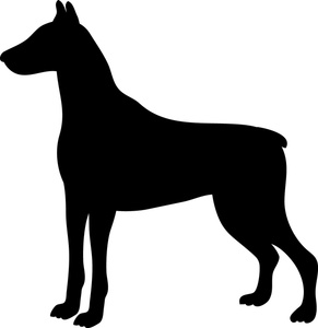 291x300 Pug Silhouette Clipart