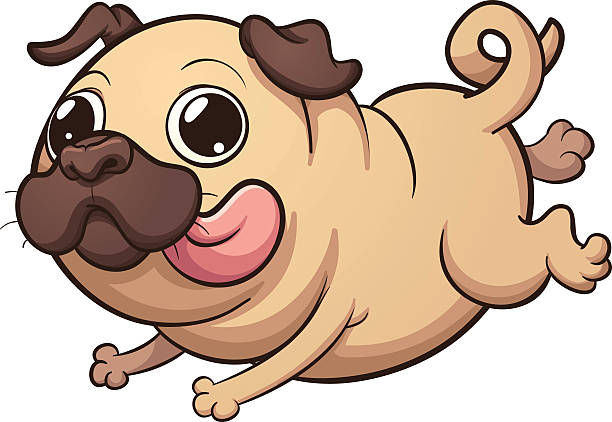 612x422 Pug Clipart Animated